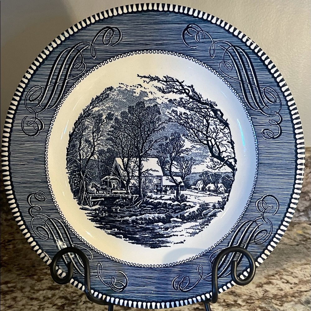 The Old Grist Mill 10”Dinner Plate